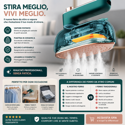 Stick™ - Ferro da stiro portatile