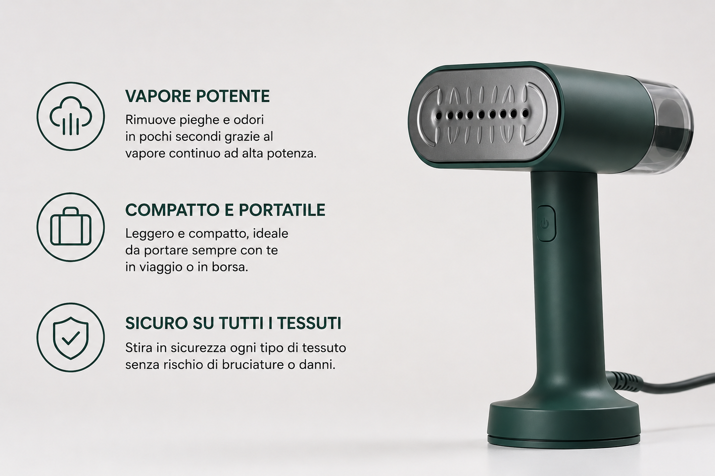 Stick™ - Ferro da stiro portatile